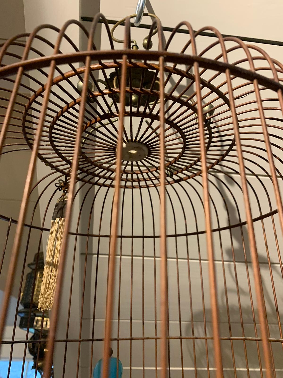 Late 19th-Early 20th Century Chinese Hanging Birdcage 2