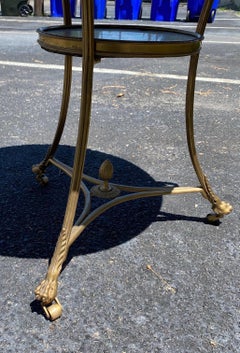 Late 19th-Early 20th Century Directoire Style Bronze Gueridon