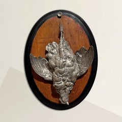 Late 19th/Early 20th Century German Grouse Hunt Plaque