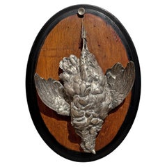 Late 19th/Early 20th Century German Grouse Hunt Plaque