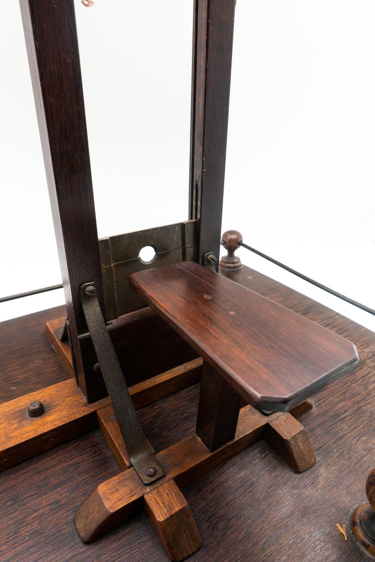 Late 19thEarly 20th Century Guillotine Cigar Cutter from France at 1stDibs