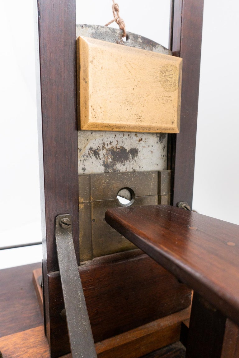 Late 19thEarly 20th Century Guillotine Cigar Cutter from France at 1stDibs