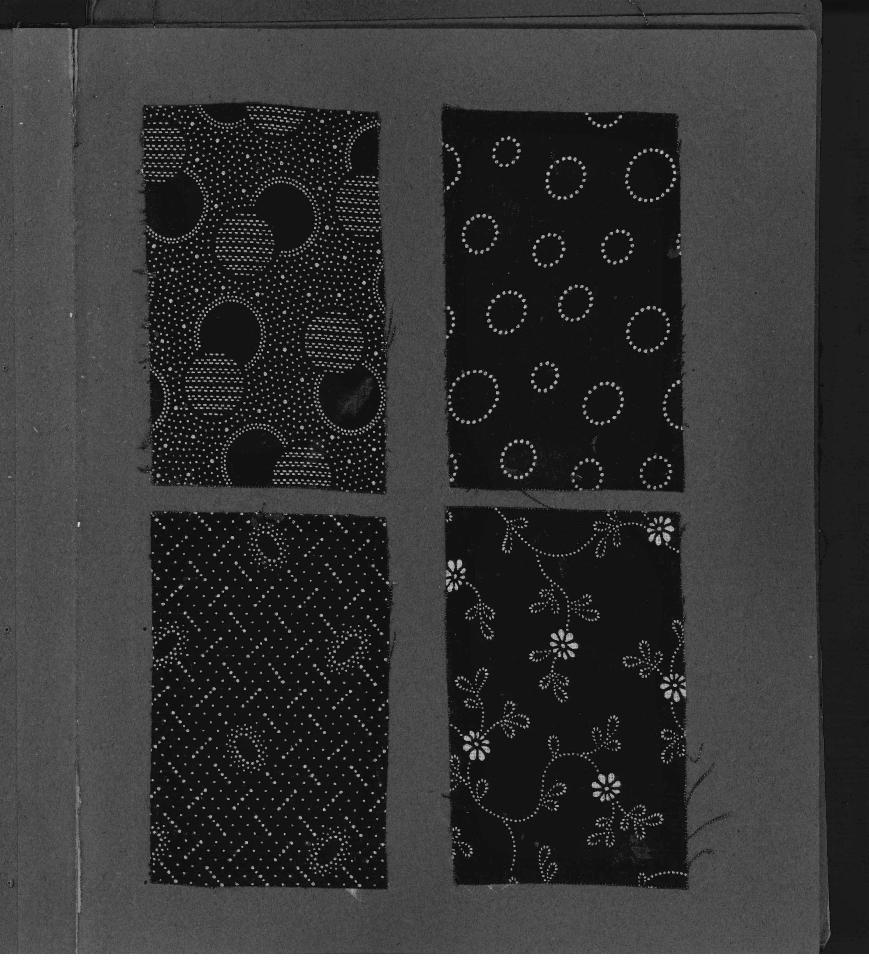 Late 19th Early 20th Century Japanese Textile Swatch Book, Komon  (Book) For Sale 2