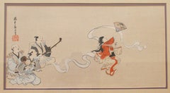 Stampa giapponese su legno tra la fine del XIX e l’inizio del XX secolo, La danza Nunozarashi
