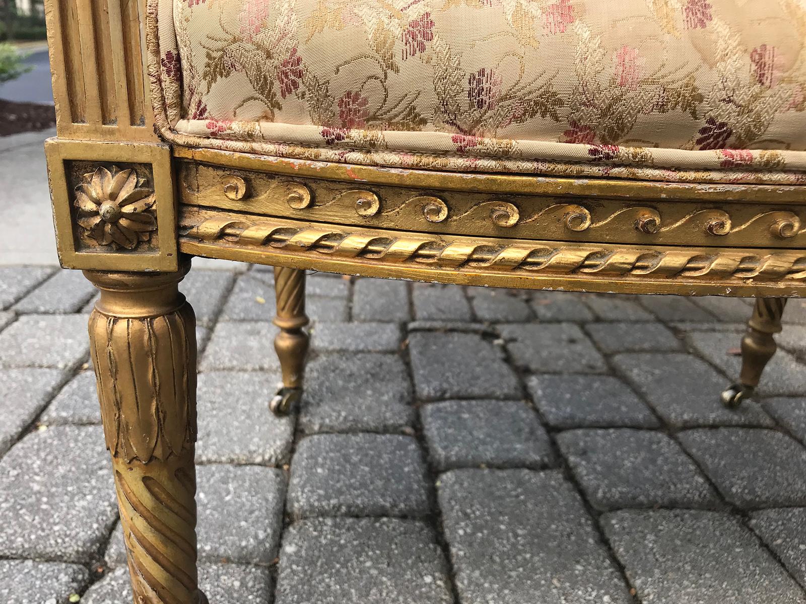 Late 19th-Early 20th Century Louis XVI Small Chair 7