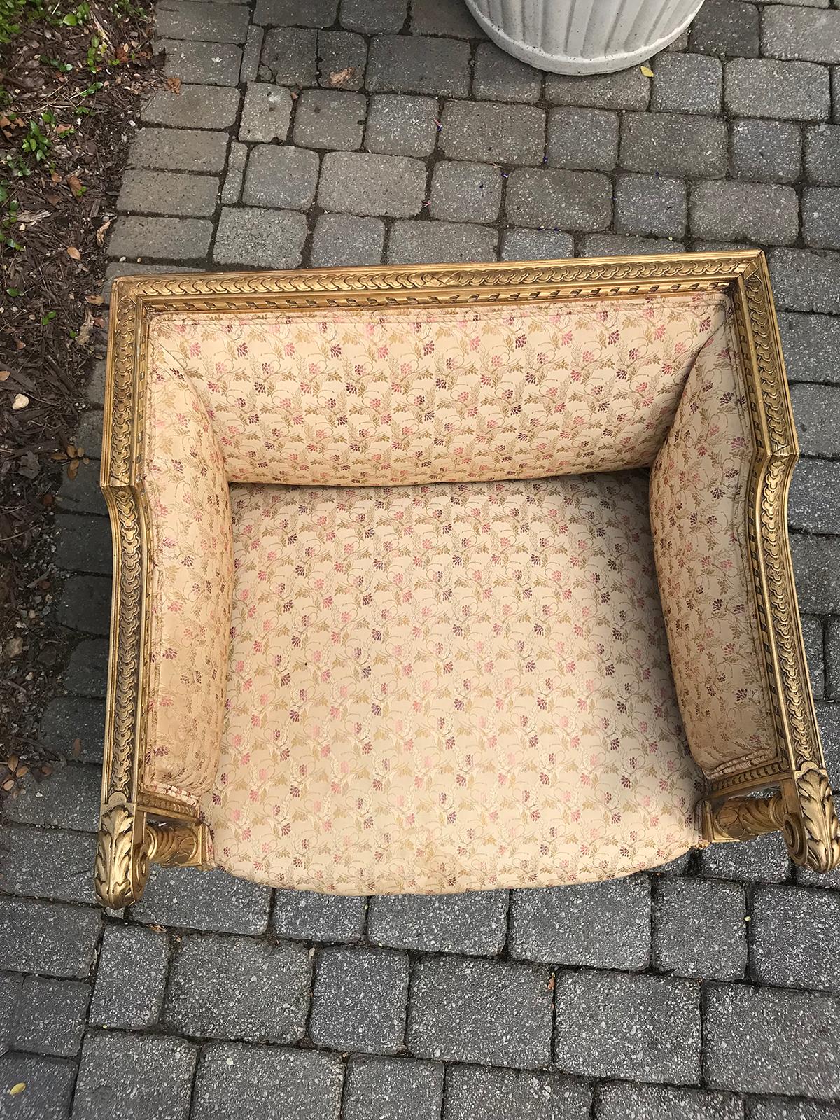 Late 19th-Early 20th Century Louis XVI Small Chair In Good Condition In Atlanta, GA