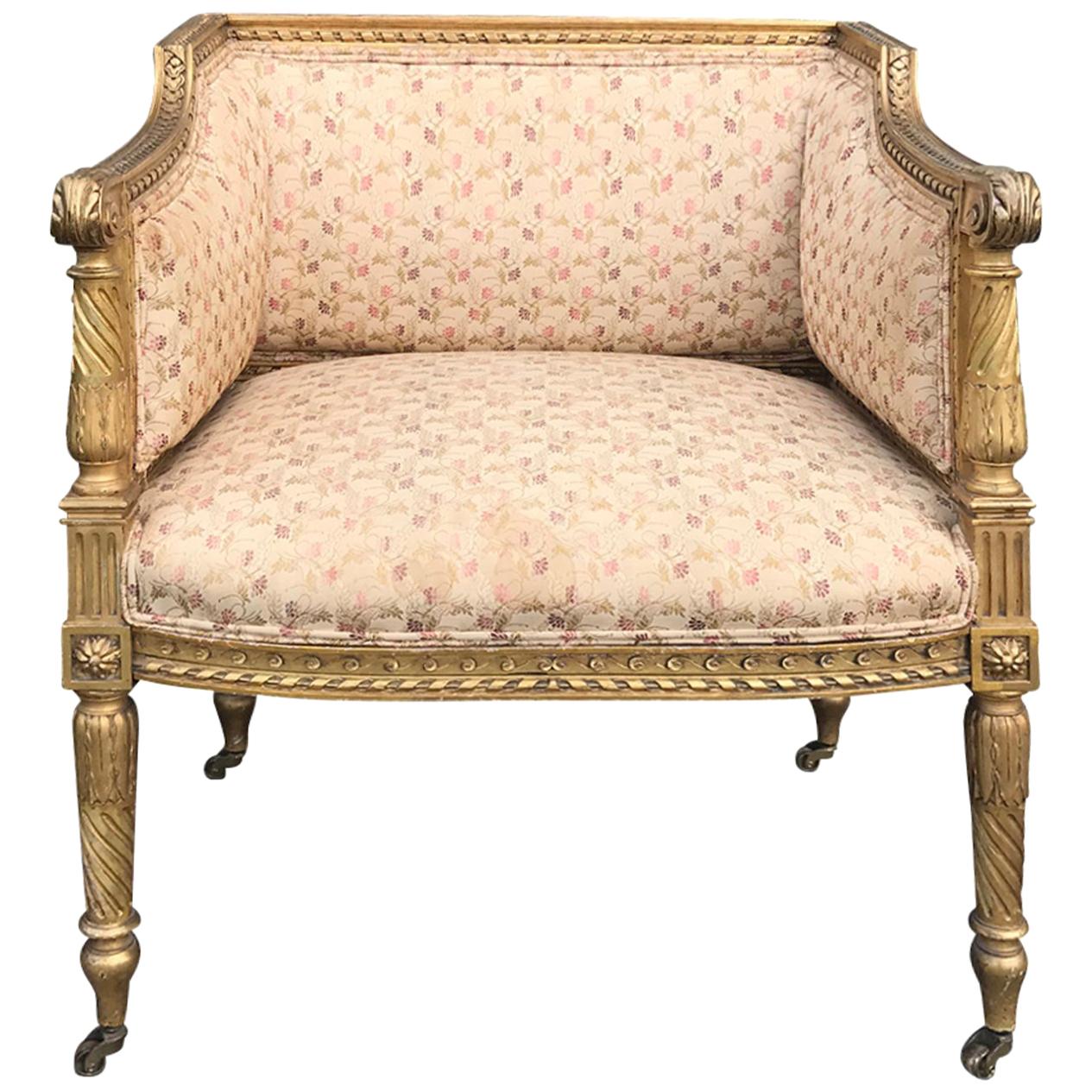 Late 19th-Early 20th Century Louis XVI Small Chair