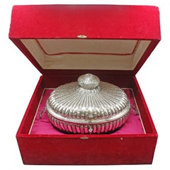 Joyero de plata del Imperio Otomano de finales del siglo XIX-principios del XX