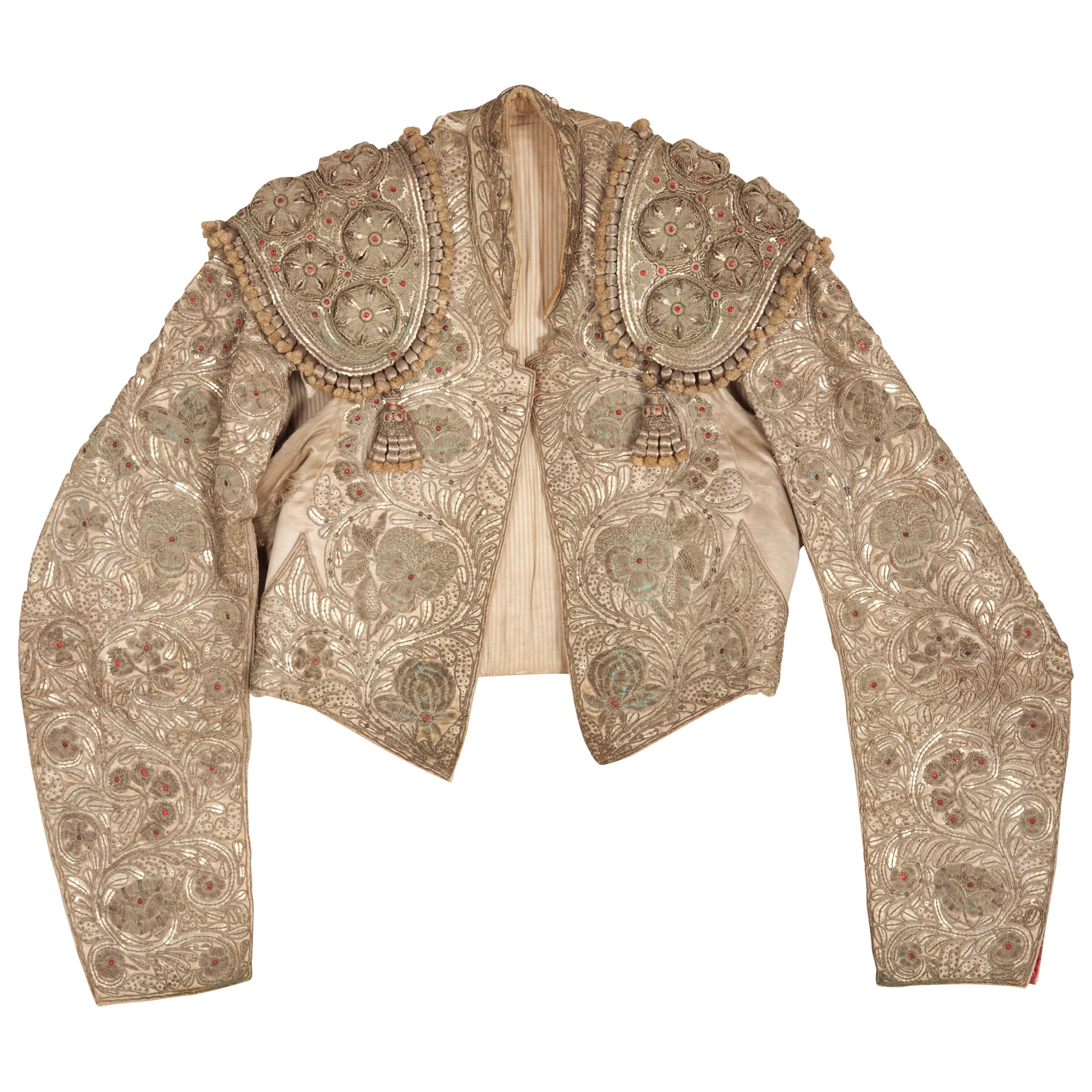 3-Piece Matador's Costume Late 19th-Early 20th Century Spanish  For Sale