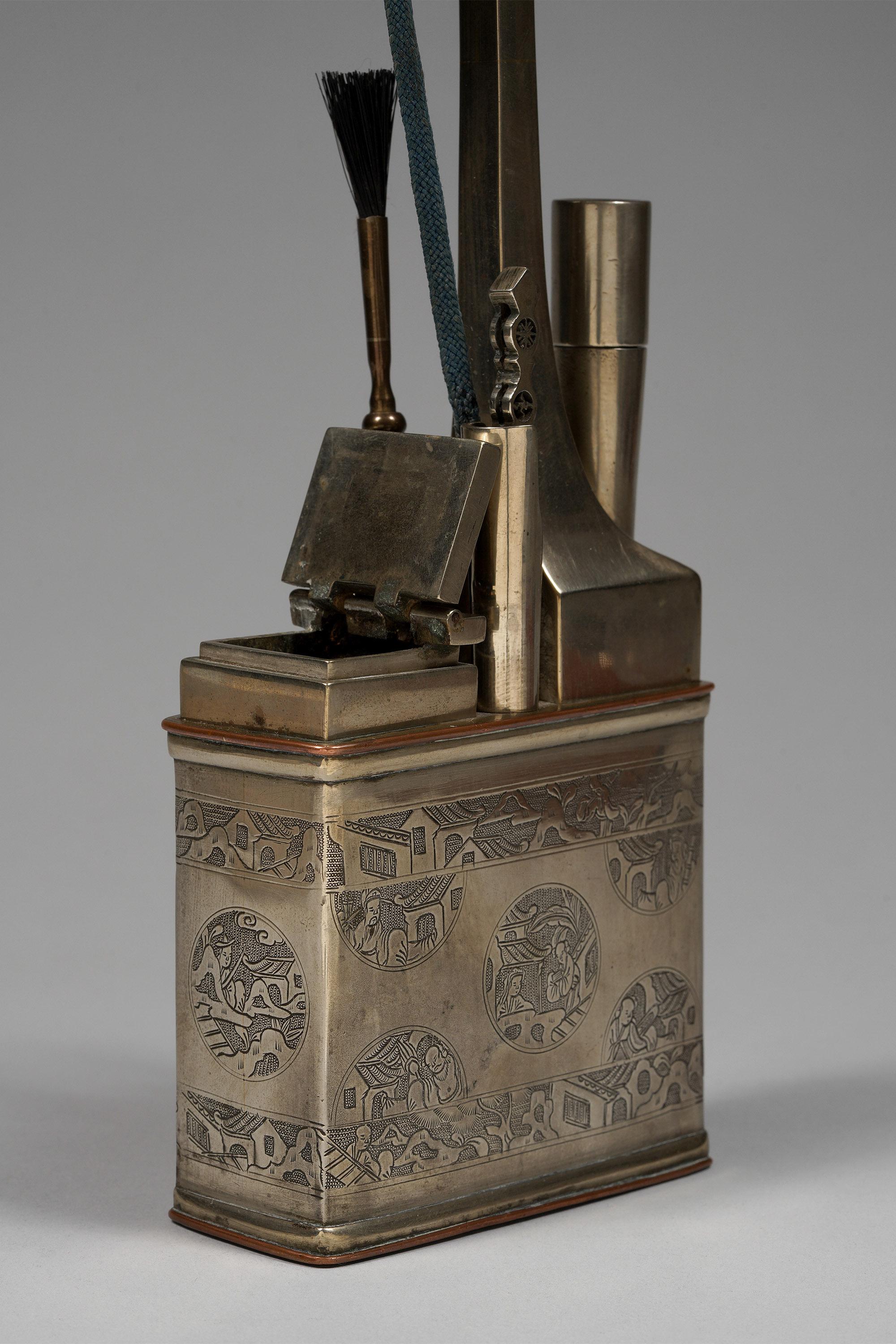Asian Late 19th/early 20th century, Tobacco Water Pipe, China For Sale