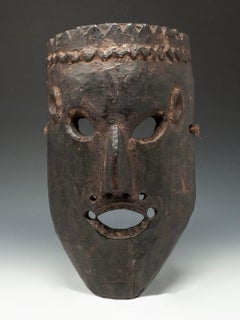 Late 19th-Early 20th Century Tribal Mask, West Nepal