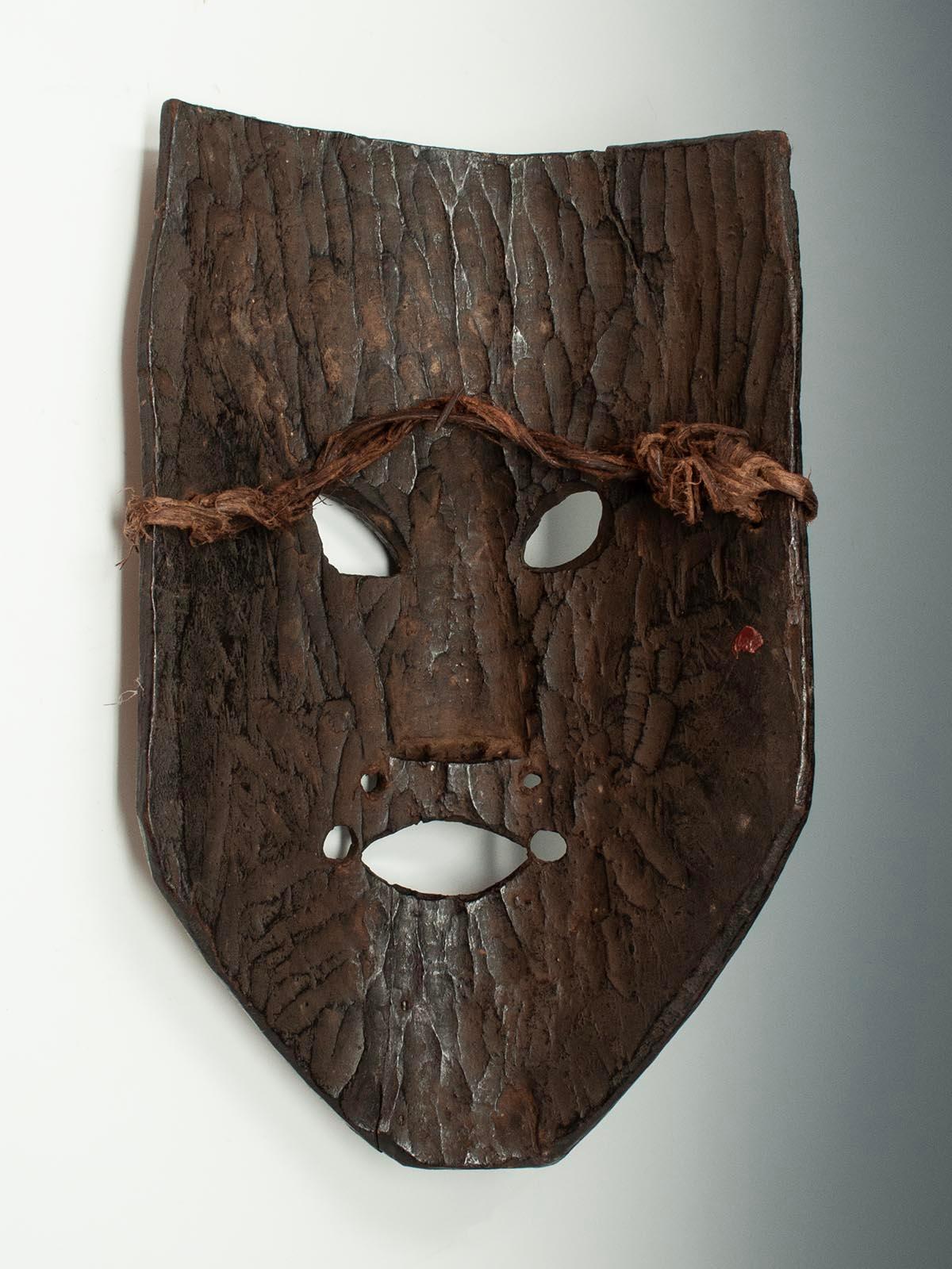 Nepalese Late 19th-Early 20th Century Tribal Mask, West Nepal For Sale