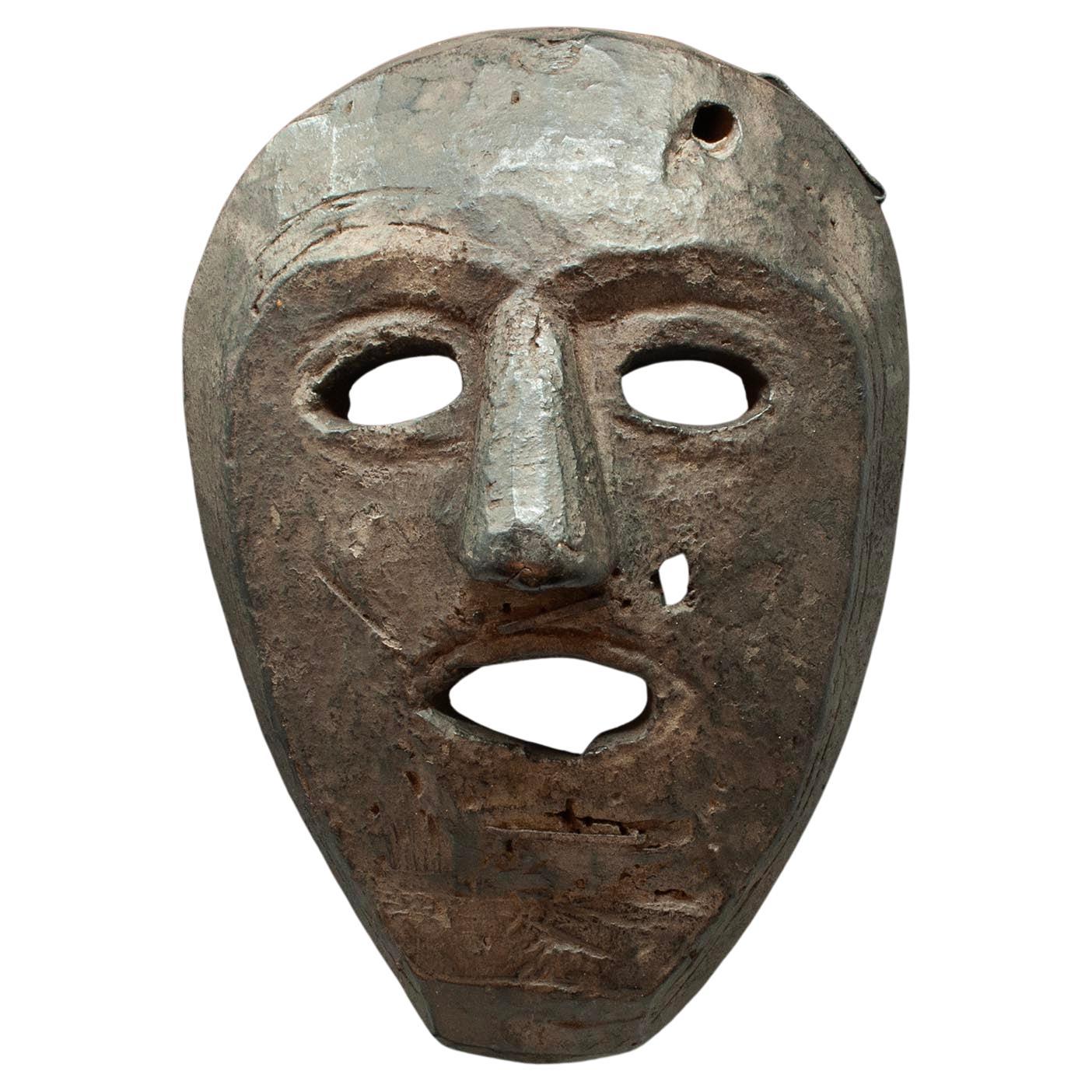 Masque tribal de la fin du XIXe siècle-début du XXe siècle, ouest du Népal en vente