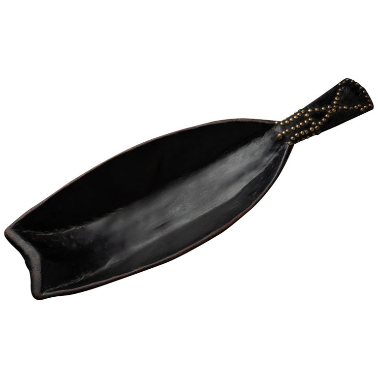 Late 19th-Early 20th Century Tribal Mongo Spoon, D.R. Congo For Sale