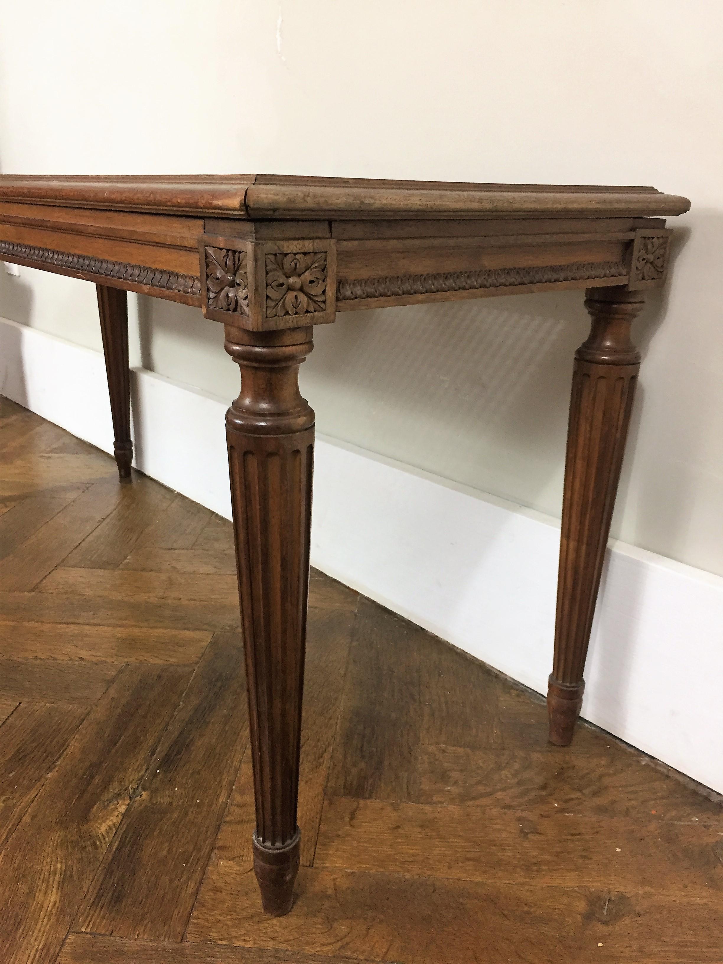 Late 19th Century Louis XVI Cane Piano Bench in Beech 1