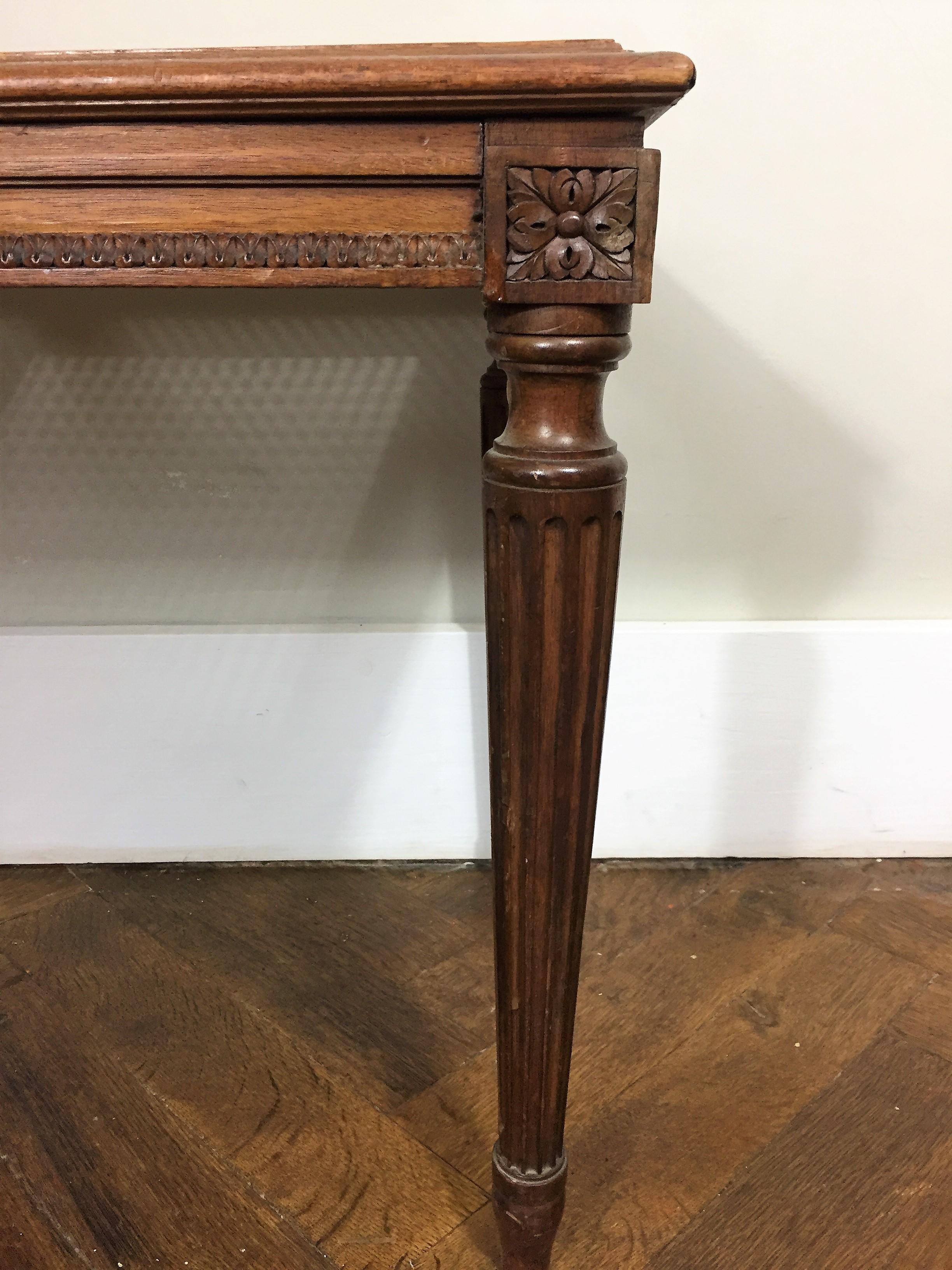 Late 19th Century Louis XVI Cane Piano Bench in Beech 2