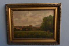Late 19th Century Oil on Canvas Landscape by Paul Huet