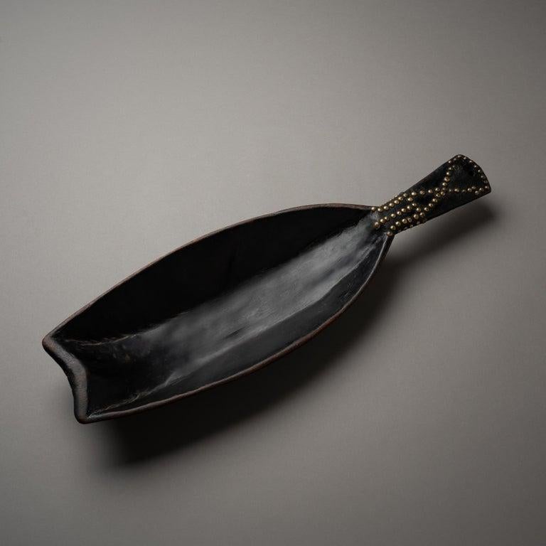 Late 19th-Early 20th Century Tribal Mongo Spoon, D.R. Congo In Good Condition In New York, NY