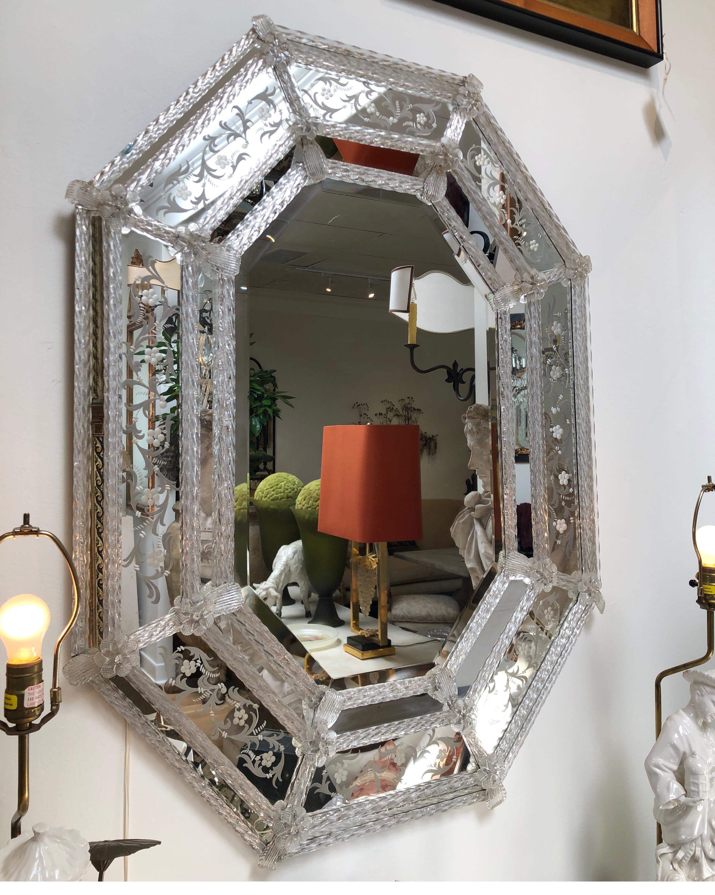 Late 19th or Early 20th Century Venetian Mirror 2