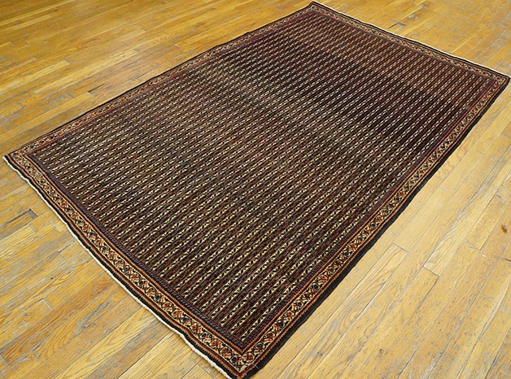 Persischer Sarouk-Franzouk-Teppich aus dem späten 19. Jahrhundert ( 1,42 m x 1,82 m – 127 x 198 cm) (Handgeknüpft) im Angebot