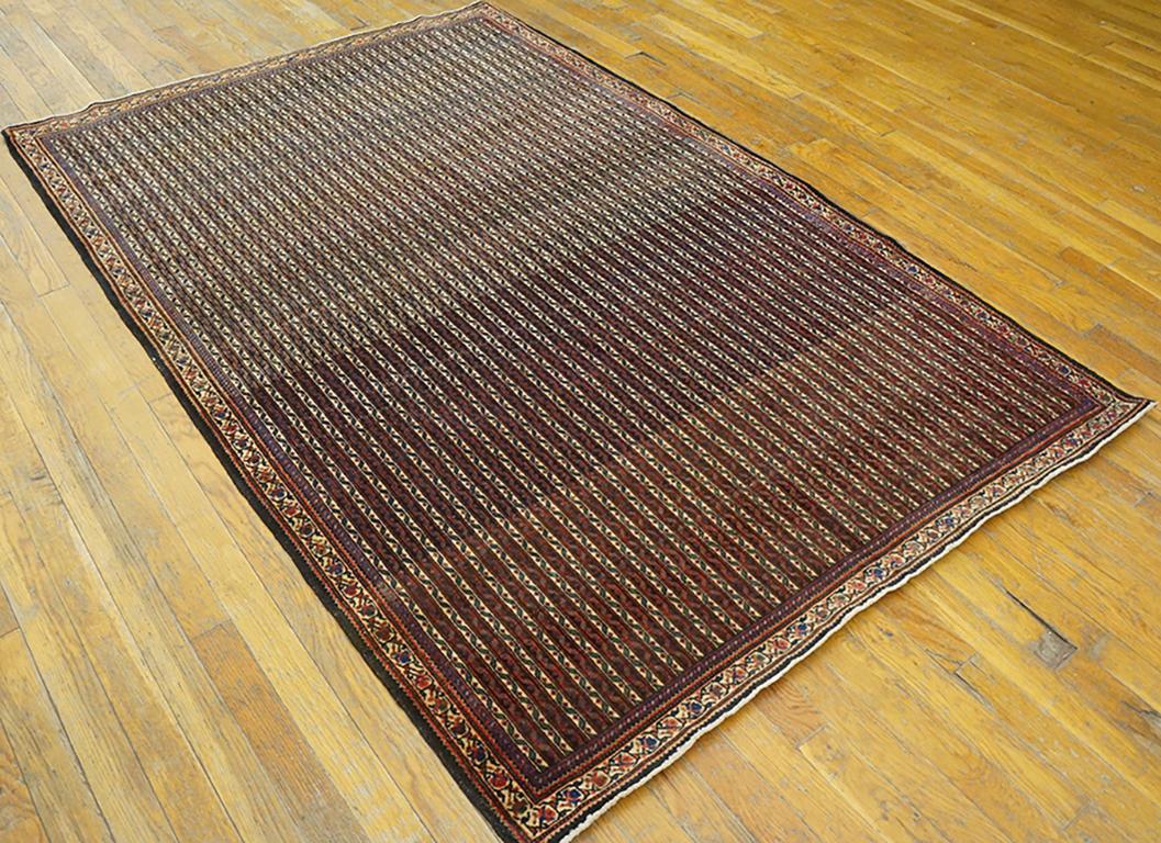 Persischer Sarouk-Franzouk-Teppich aus dem späten 19. Jahrhundert ( 1,42 m x 1,82 m – 127 x 198 cm) (Wolle) im Angebot