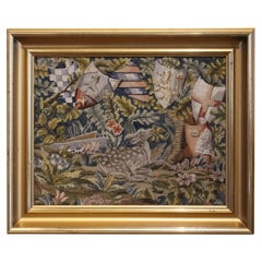 Late 19th to 20th Century Framed Needlepoint & Pettipoint