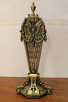 Late 19th to Early 20th Century Fireplace Fan