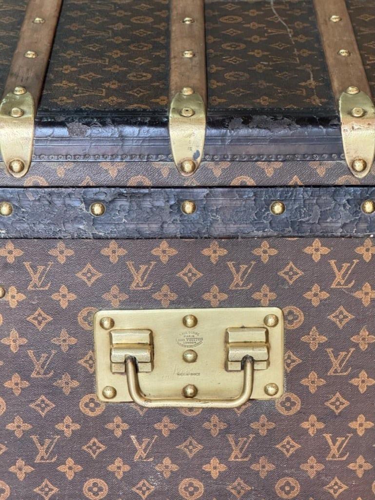 Baule a vapore Louis Vuitton della fine del XIX secolo o dell'inizio del XX secolo in vendita 2