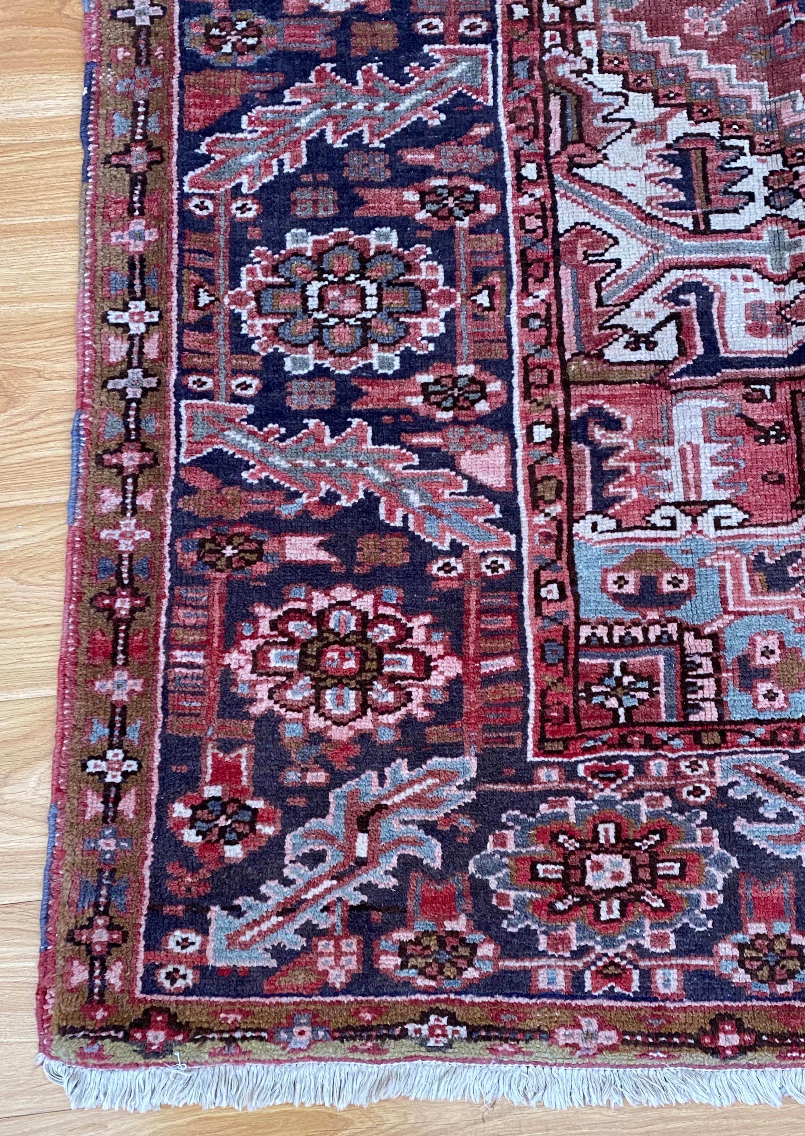 Afghan Late 19th to Early 20th Century Persian Rug For Sale