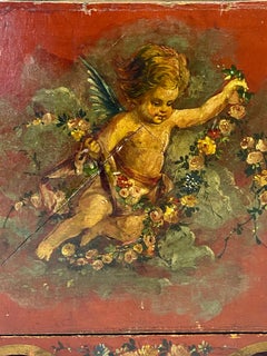 Late 19th to Early 20th Century Sedan Chair Miniature Table Top Display Cabinet