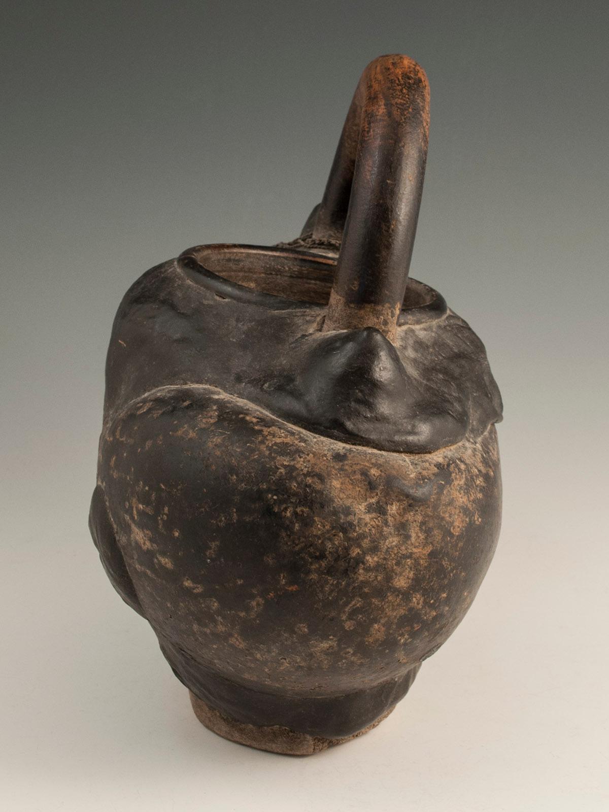 Hand-Crafted Late 19th to Early 20th Century Tribal Sadhu's Coco De Mer Kashkul, India