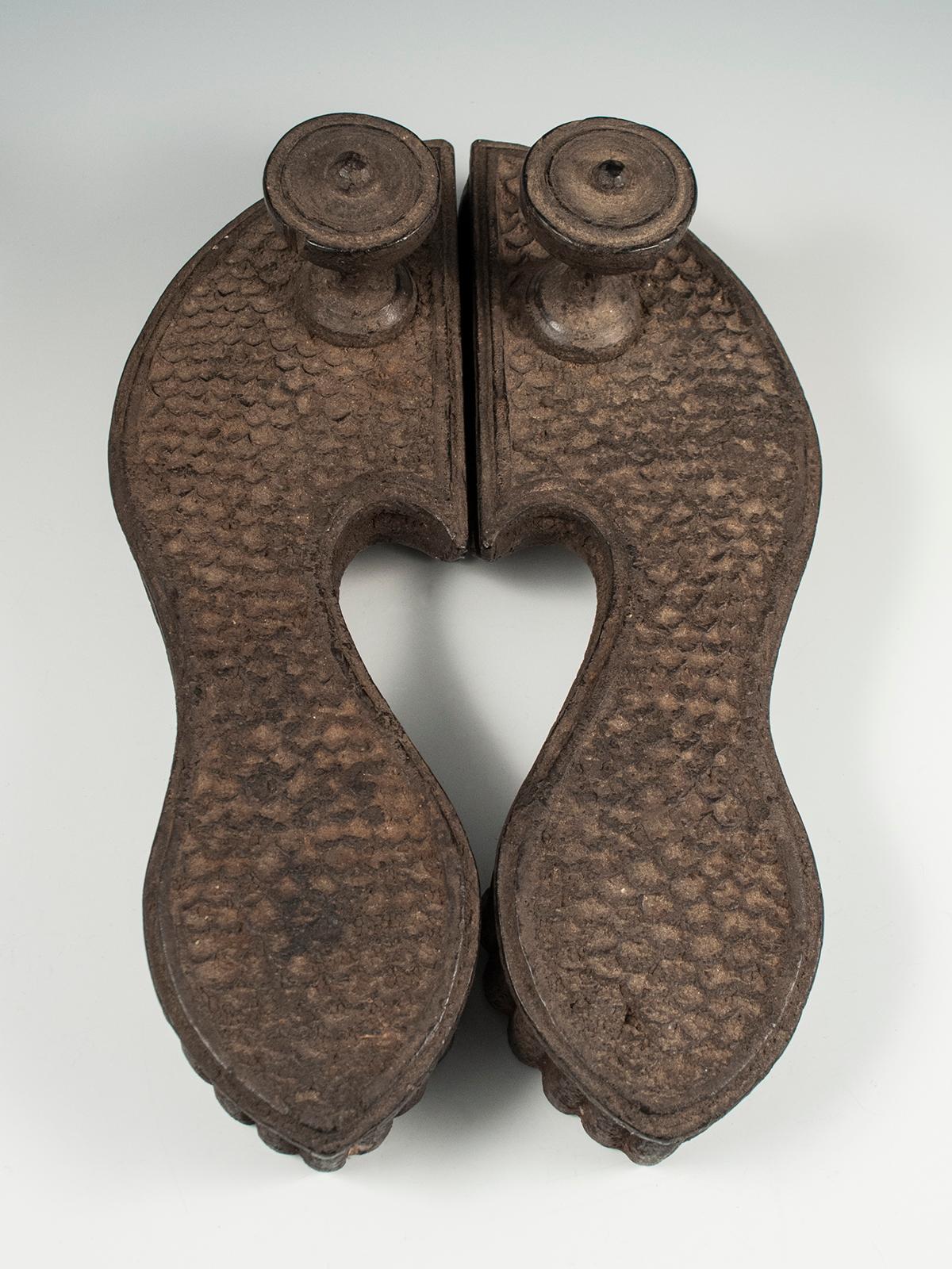 chinese sandals wood