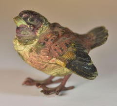Late 19th Century Vienna Bronze "Large Sparrow"