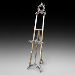 Late 19thC Brass Easel in the French 18thC Style