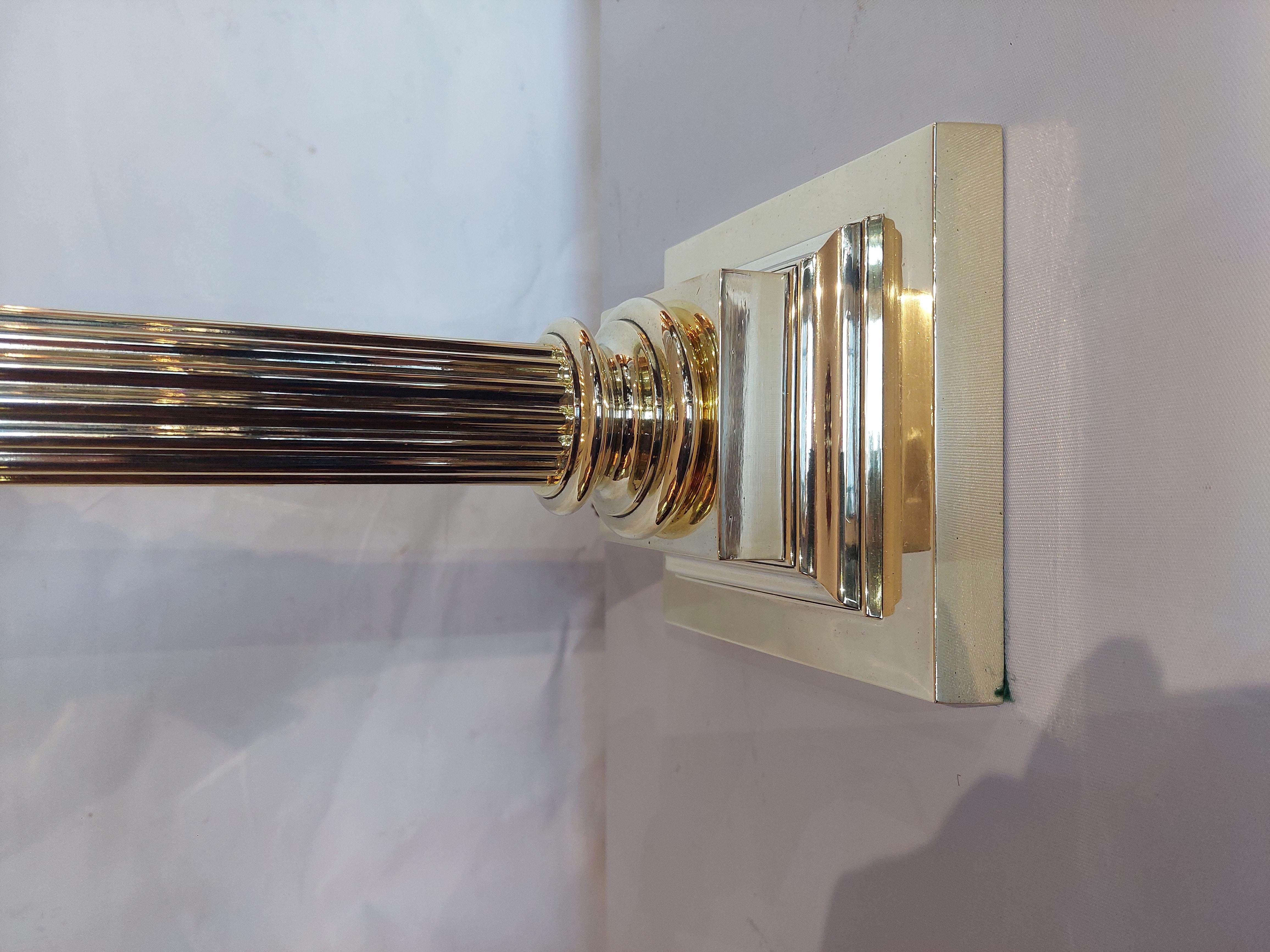 Late 19thC Brass Oil Table Lamp For Sale 4