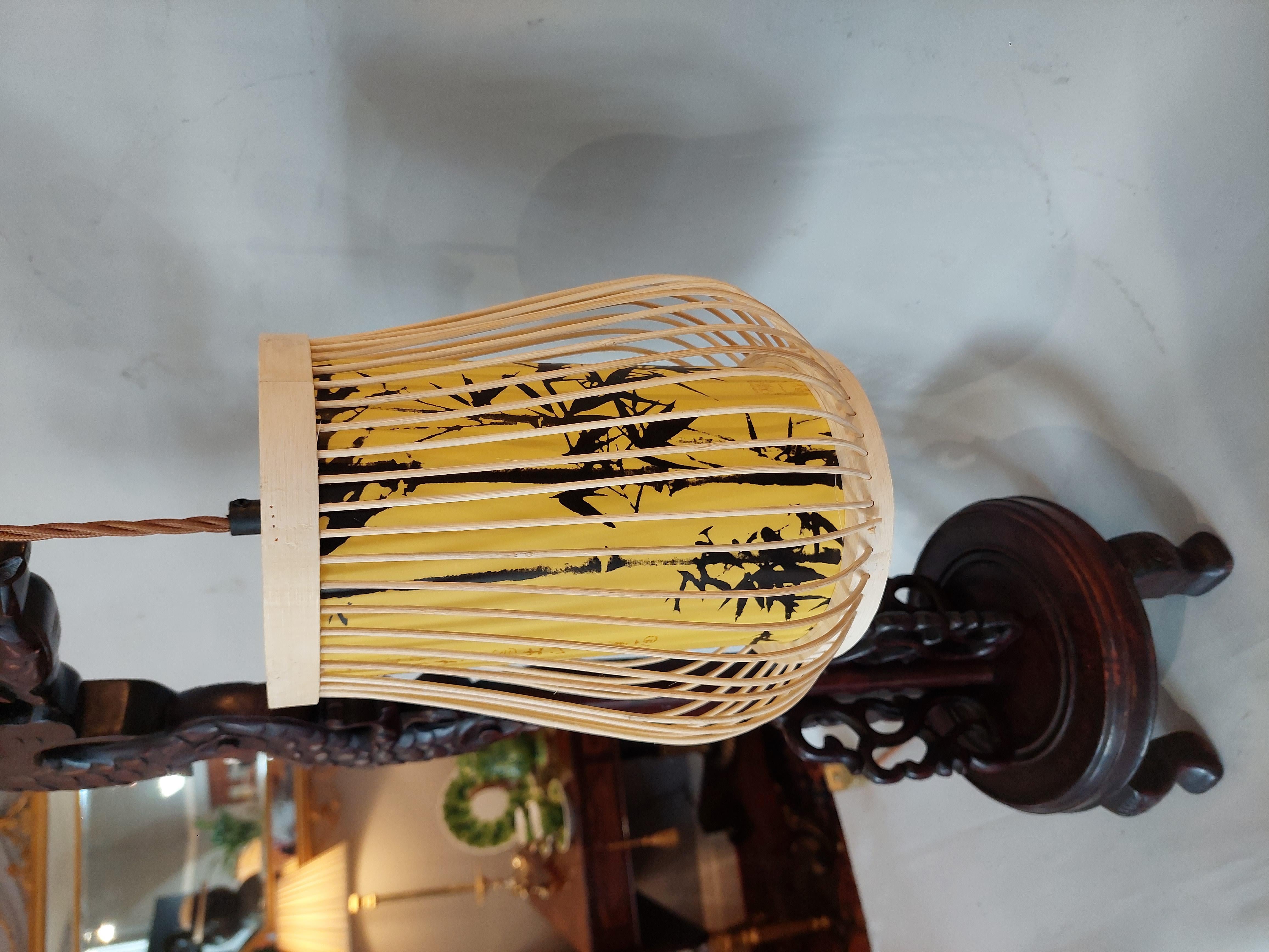 Farol de madera dura de importación china de finales del siglo XIX en venta 4