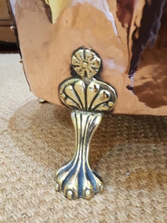 Late 19th Century Continental Copper Log Basket