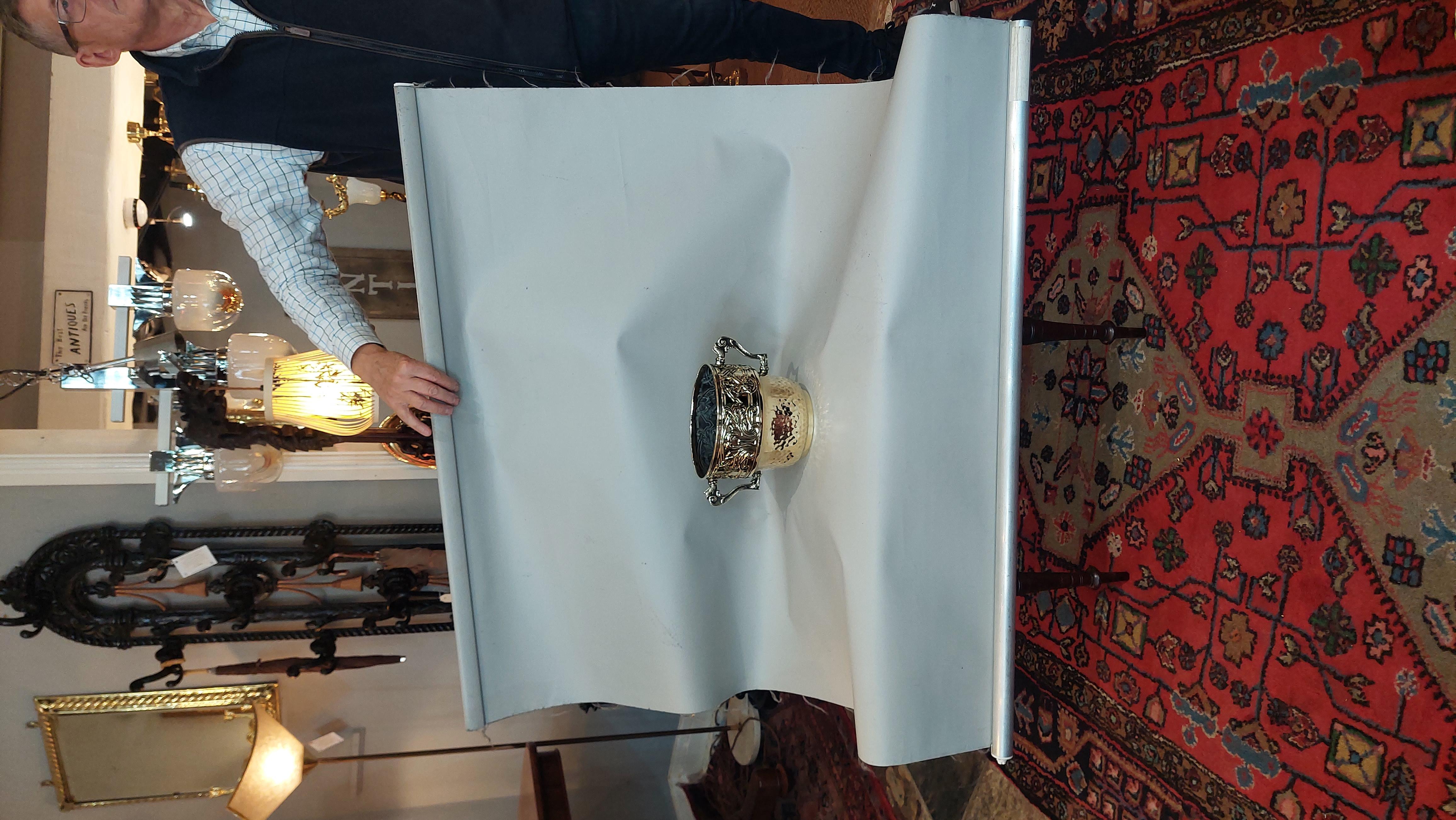 Late 19thC French Brass Two Handled Trophy Vase In Good Condition For Sale In Altrincham, GB