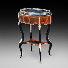 Jardinera francesa de madera de Kingwood de finales del siglo XIX