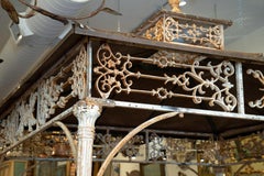 Late 19th Century Iron and Copper Garden Pergola