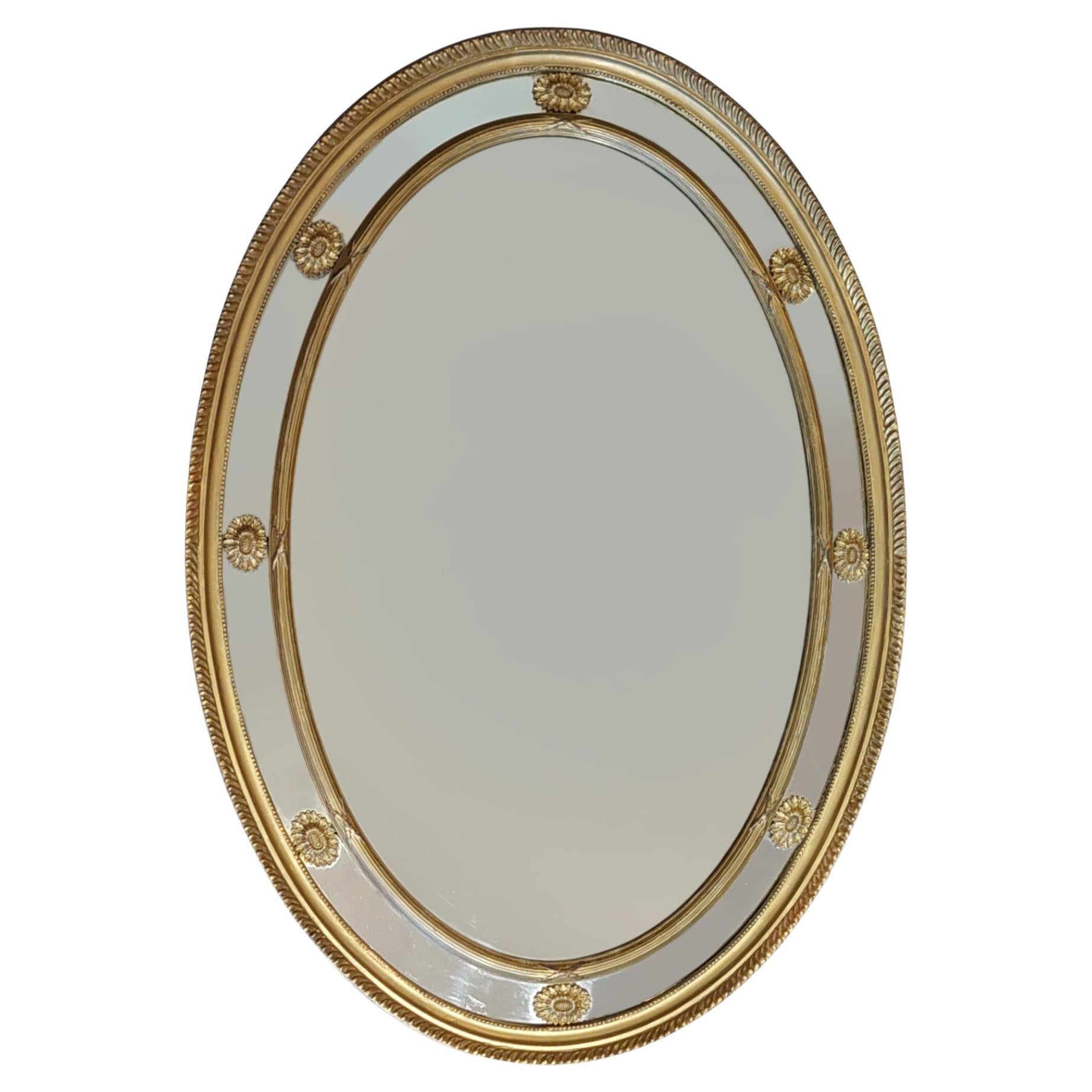 Late 19thC Regency Style Giltwood Mirror