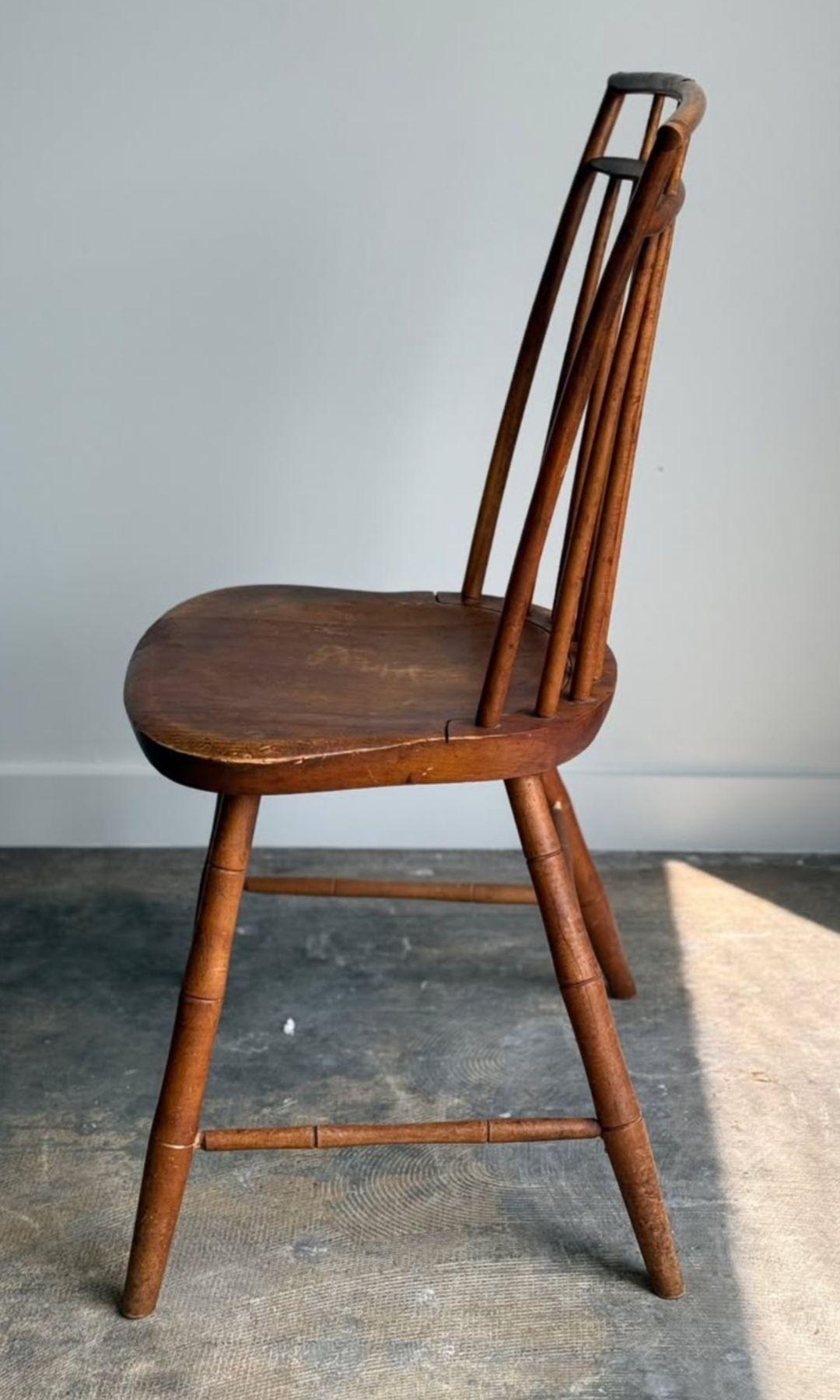 Spätes 19. Jahrhundert Signierte Birdcage Windsor Chairs 1