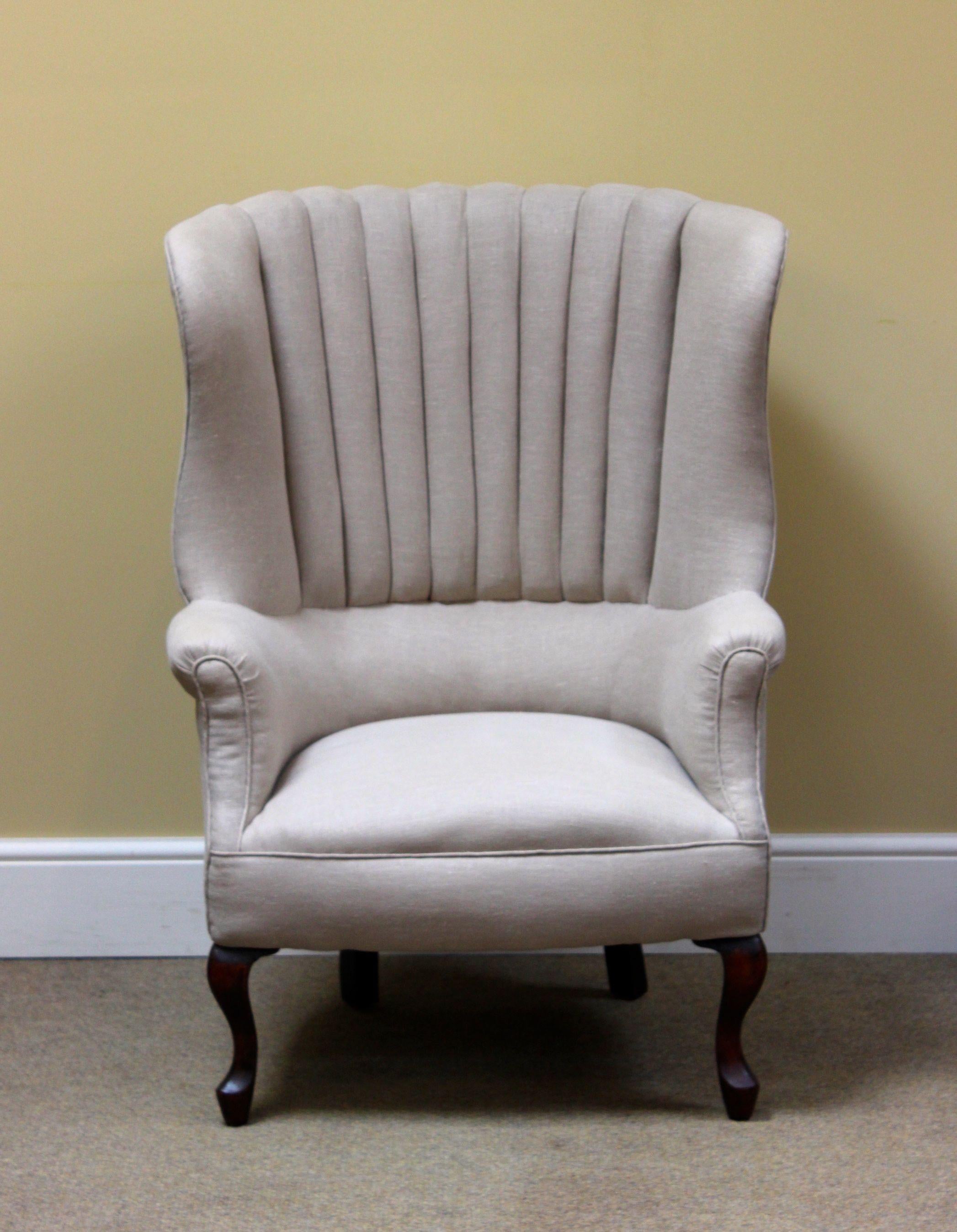 XIXe siècle Fauteuil en noyer de la fin du 19e siècle en vente