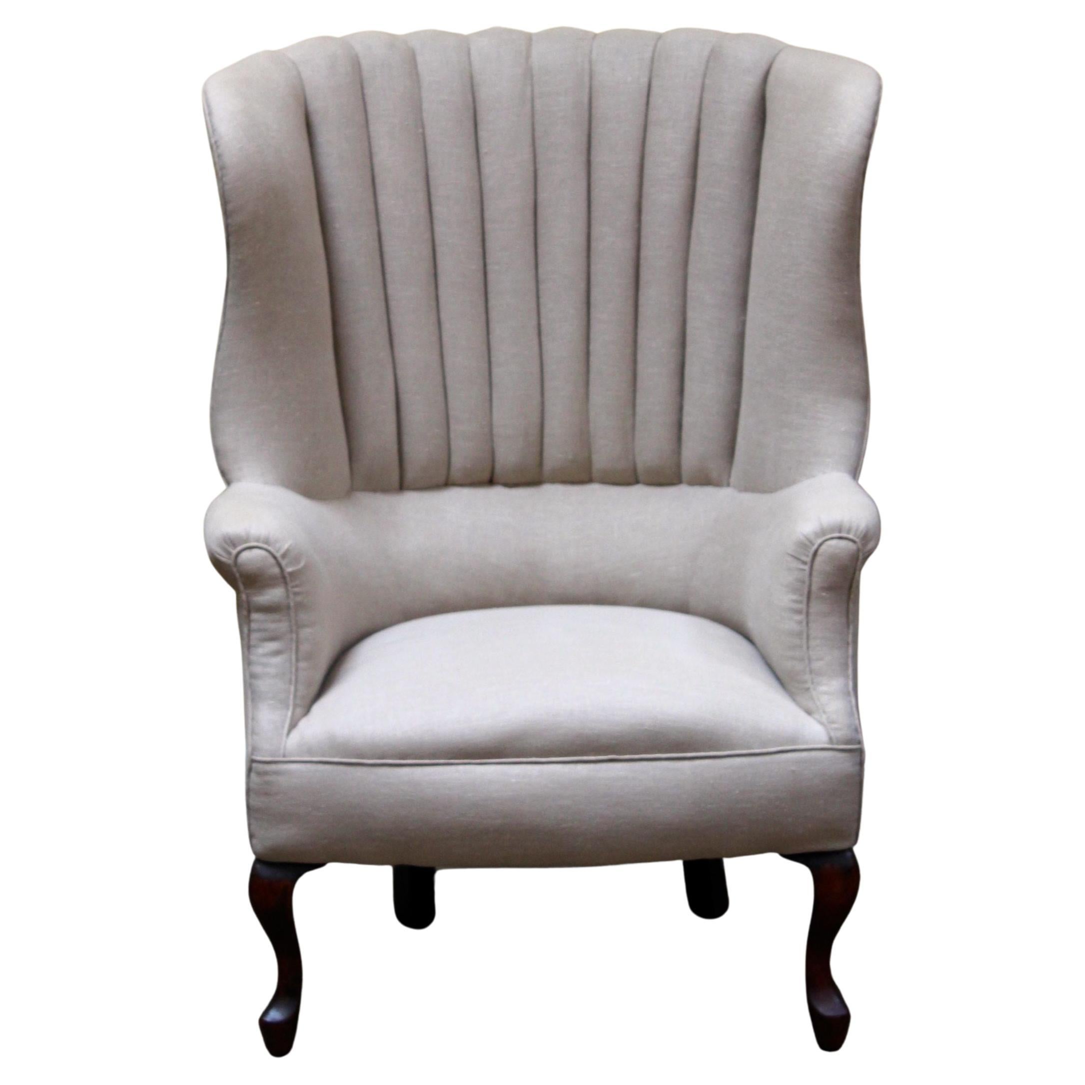 Sillón de nogal de finales del s. XIX