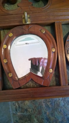 Late 19th Century Walnut Coat Rack