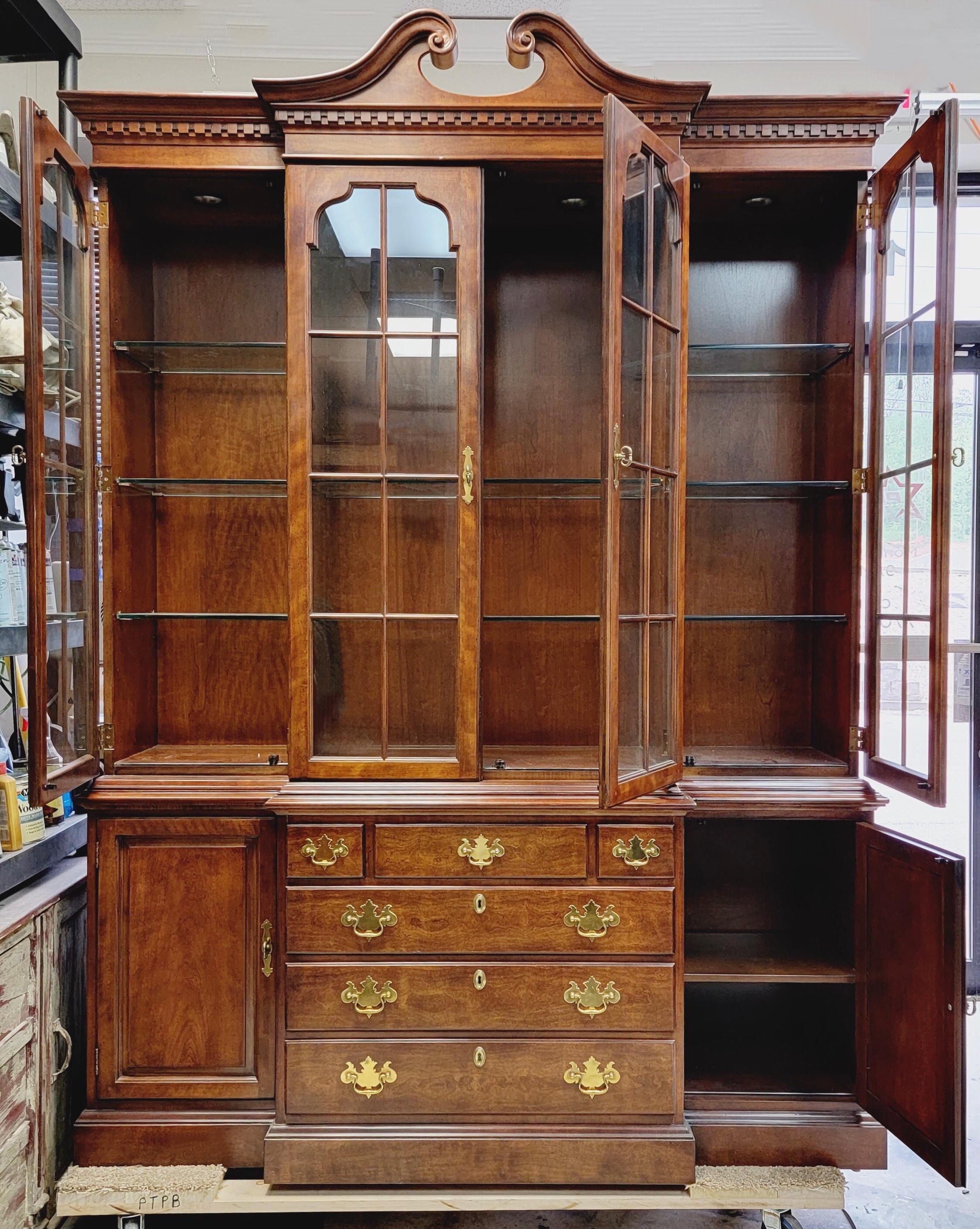 henredon china cabinet