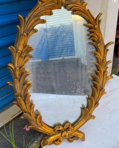 Late 20th-C. Regency Style Gilt Mirror Att. To Maitland-Smith