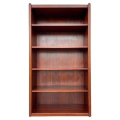 Vintage Late 20th Century 5 Shelves Open Bookcase by Kimball Furniture