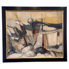 Late 20th Century Abstract Painting by Ann Cole