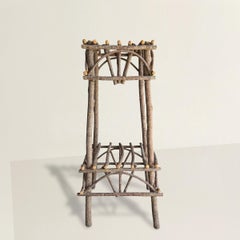 Fin du 20ème siècle, Stand de plantes de style Adirondack